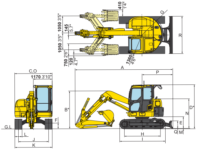 Komatsu PC78 Excavator Rental UDig Heavy Equipment