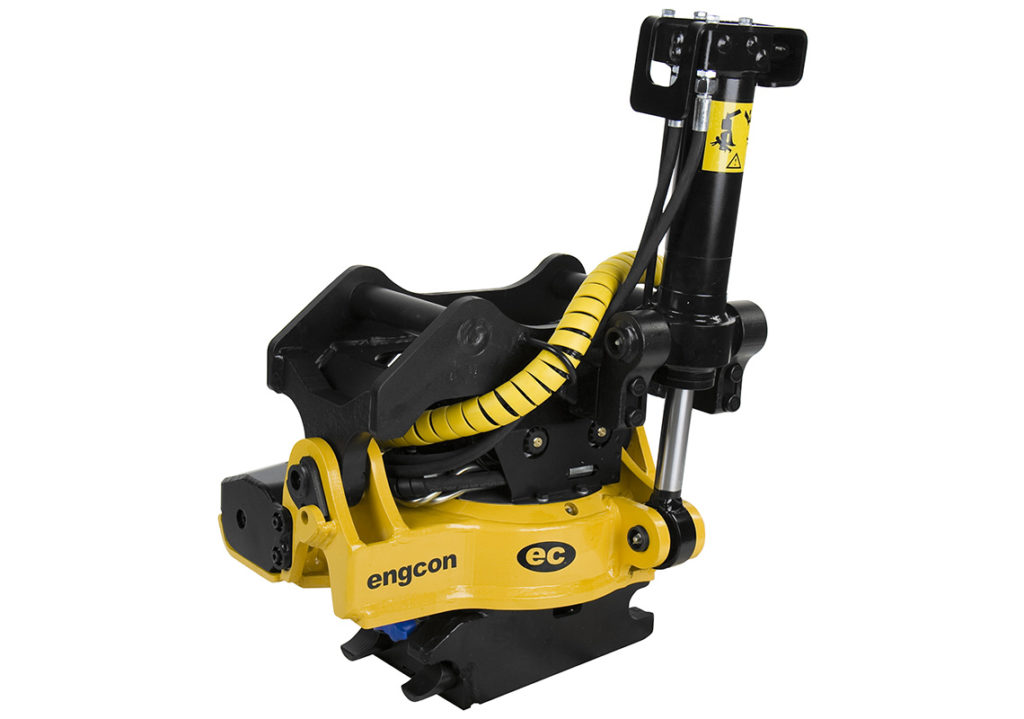 EC05BR Tilt Rotator for Mini Excavator UDIG Equipment Rentals