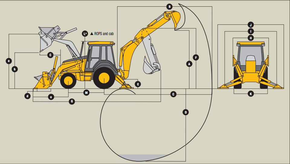 John Deere 410G Backhoe Rental UDIG Heavy Equipment Rentals