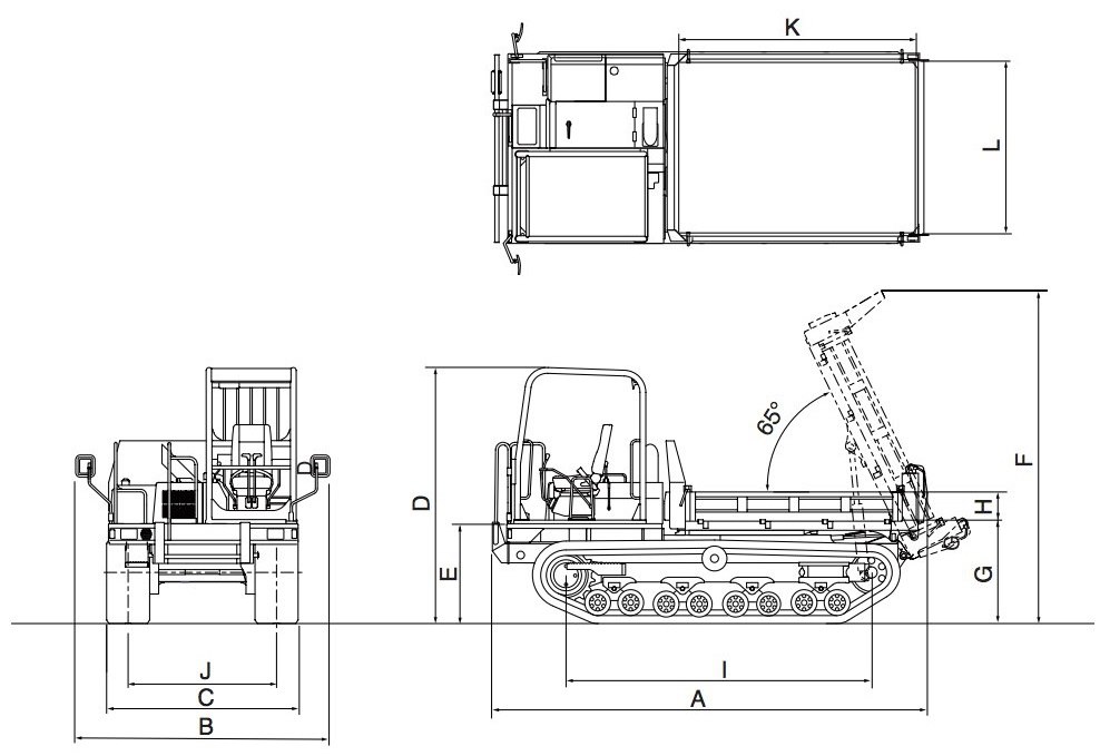 Yanmar C50R Crawler Carrier & Swivel Box UDIG Rentals